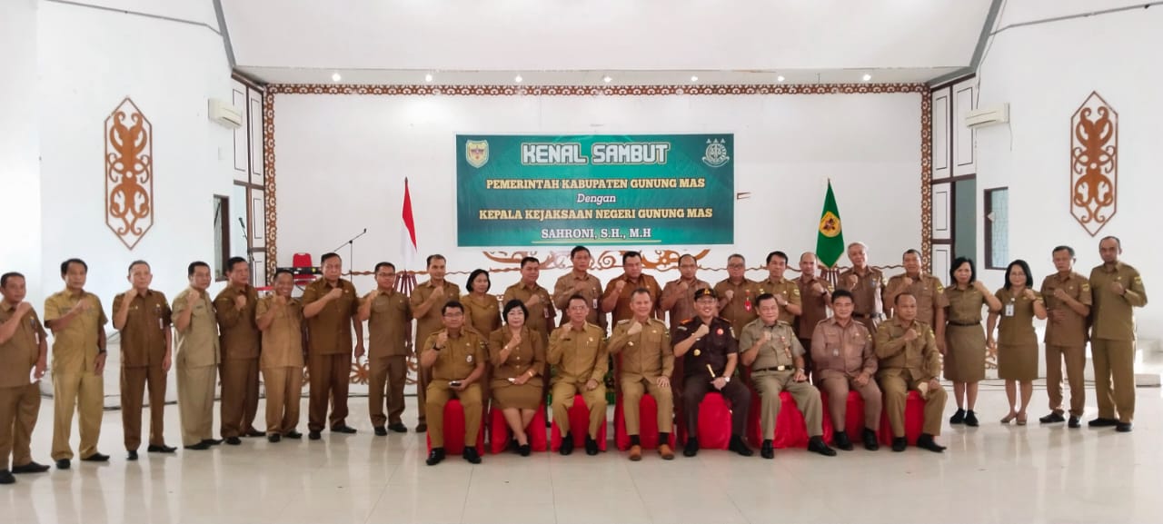 Pisah Sambut Kajari Gunung Mas