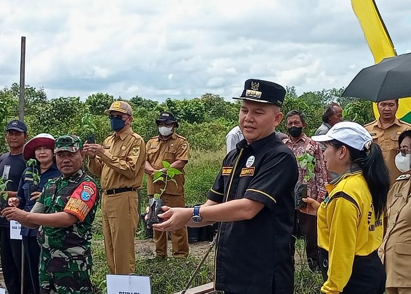 Bupati Gunung Mas: Kendalikan Inflasi dengan Tanam Cabai