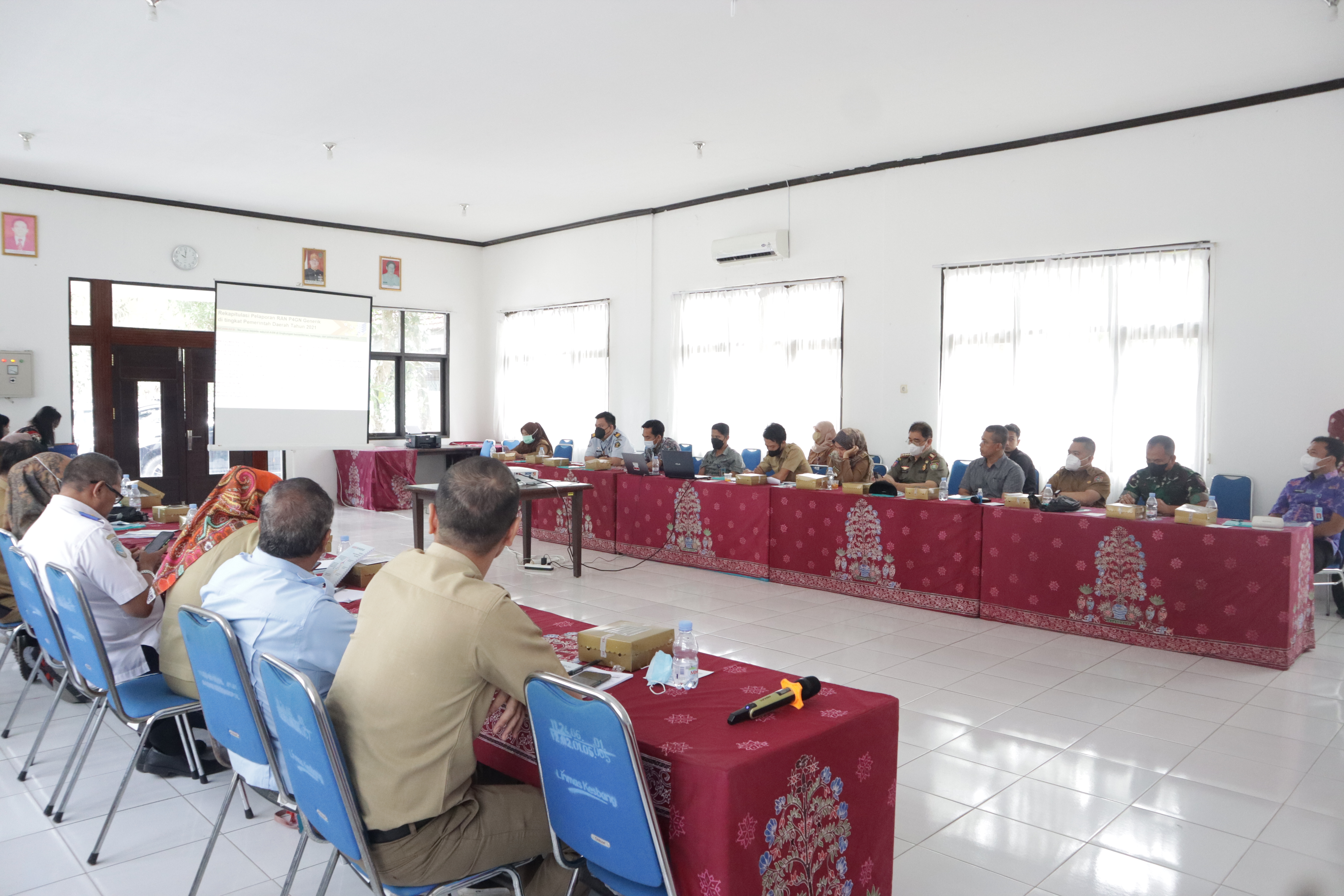 Maksimalkan P4GN, BNNP Kalteng Gelar Rapat Tim Terpadu