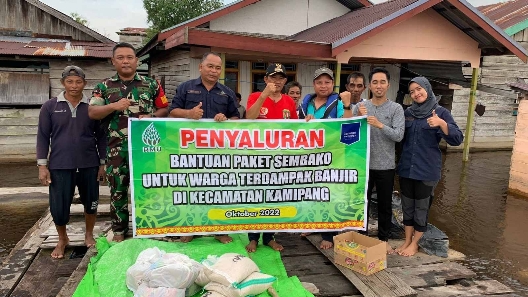 PT. RMU Salurkan Ribuan Paket Sembako bagi Warga Terdampak Banjir
