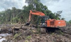 Targetkan Selesai Tepat Waktu, Satgas TMMD Tetap Bertugas di Hari Libur