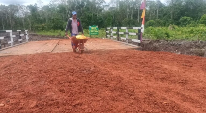 Akses Jalan dari Program TMMD Mulai Dimanfaatkan Warga Tanah Mas