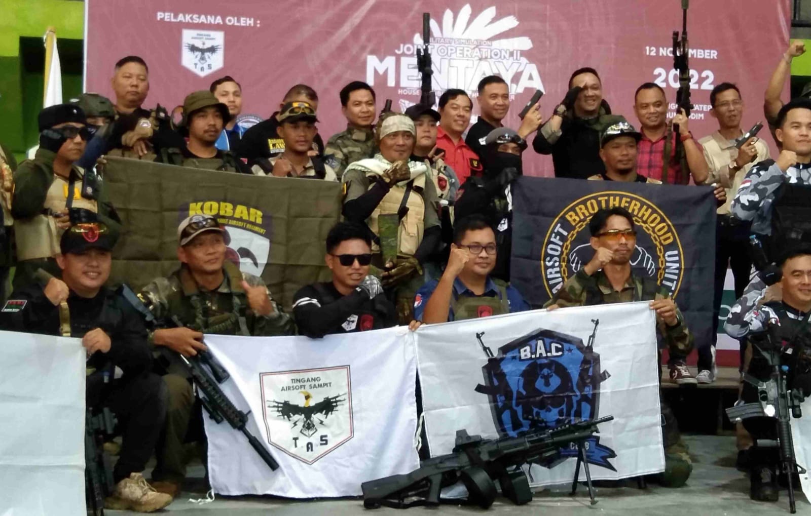 Ratusan Airsofter Kalteng Ikuti Joint Operation Mentaya II di Sampit