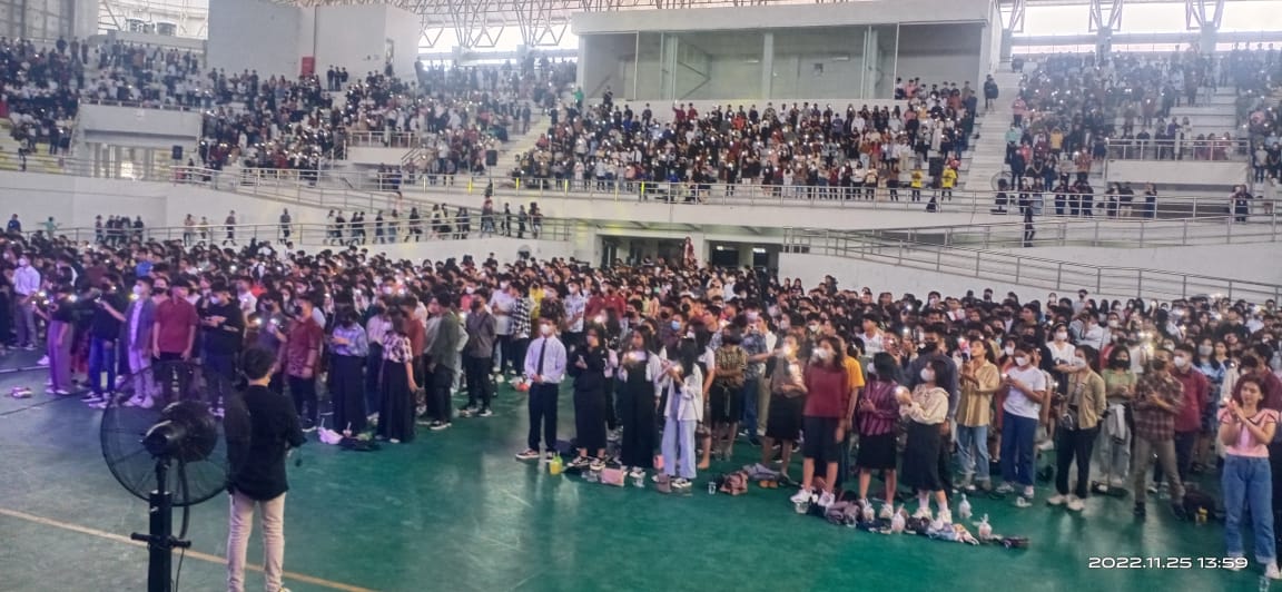 Hadirkan Ribuan Pelajar dan Mahasiswa, Natal Oikumene Ajak Anak Muda Berkenan Bagi Tuhan