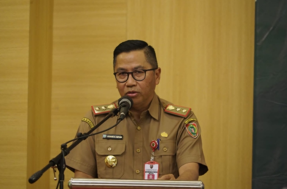 Asisten Ekbang Setda Provinsi Kalteng Buka Rakor Pokja PPS