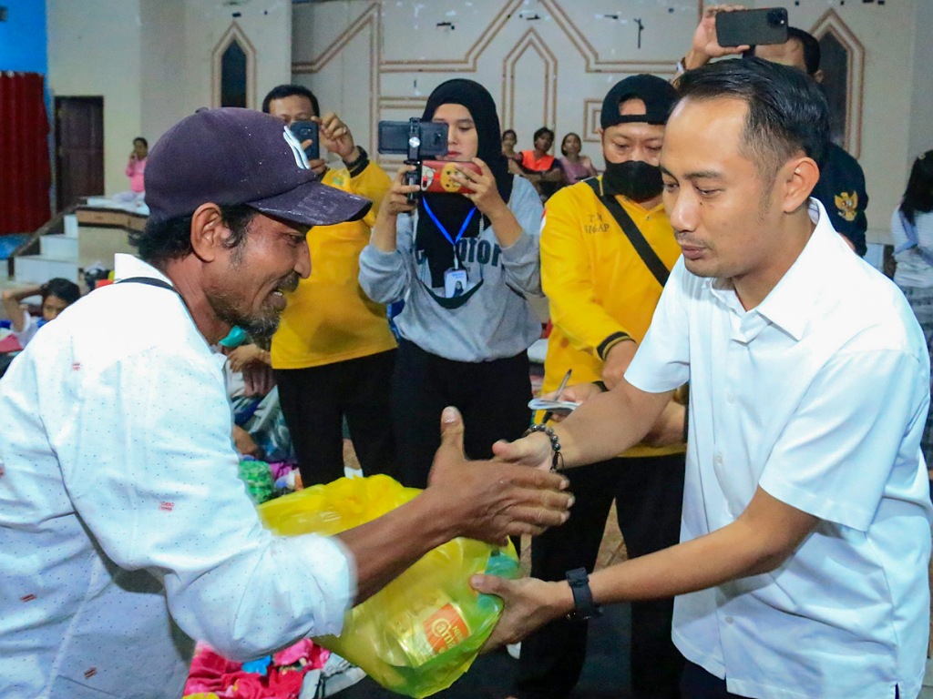 Pemerintah Kota Palangka Raya Pastikan Kebutuhan Pengungsi Terpenuhi
