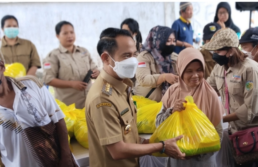Pemko Palangka Raya Siapkan 2.000 Paket Bahan Pokok Bersubsidi untuk Warga Pahandut