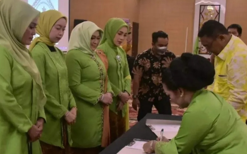 Ketua TP-PKK Kota Palangka Raya Sambut Baik Kehadiran Organisasi Harpi Melati