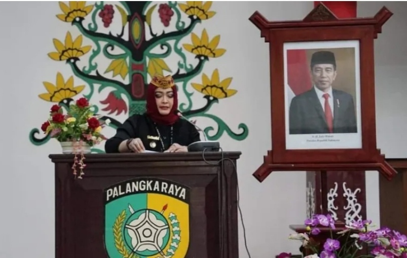 Wakil Walikota Hadiri Rapat Paripurna ke I Masa Sidang I Tahun 2022 /2023 DPRD Palangka Raya