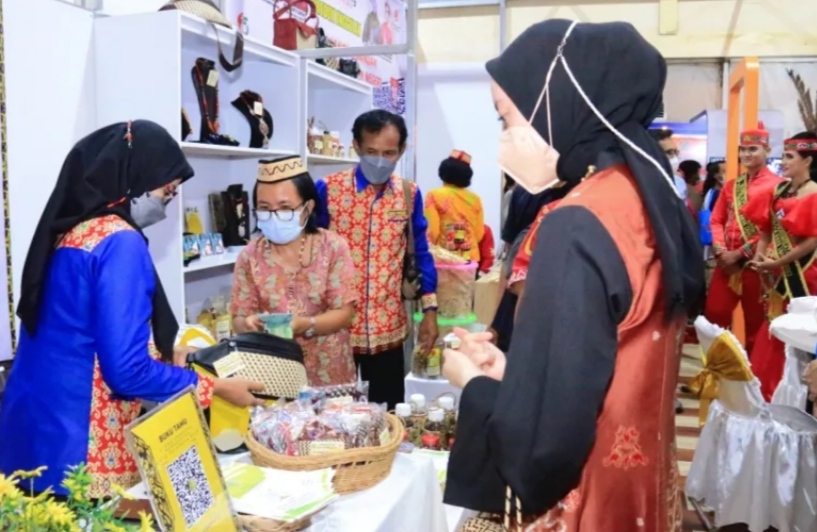 Ketua TP-PKK Palangka Raya Harapkan Kalteng Expo bisa Dimanfaatkan Pelaku UMKM dan IKM