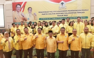 Waketum Partai Golkar Secara Resmi Buka Kegiatan Dikpol dan Rakornis Pemenangan Pemilu Provinsi Kalteng Tahun 2022