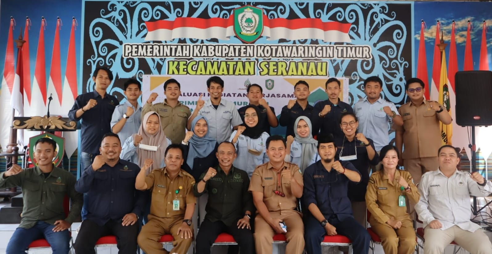 PT RMU dan Pemerintah Kecamatan Seranau Lakukan Evaluasi Kegiatan Kerjasama Tahun 2022