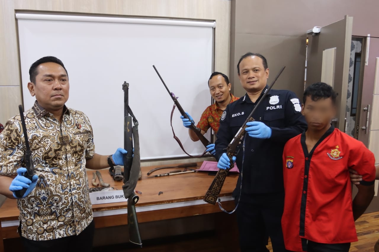 Buron Selama 2 Tahun, Polda Kalteng  Berhasil Bekuk Pelaku Pembunuhan di Kapuas