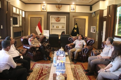 Berantas Mafia Tanah, Kapolda Kalteng Audiensi Bersama BPN Provinsi Kalteng