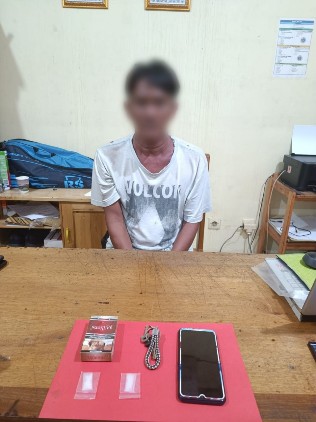 Diduga Hendak Edarkan Sabu, Seorang Pria Diringkus Satresnarkoba Polresta Palangka Raya