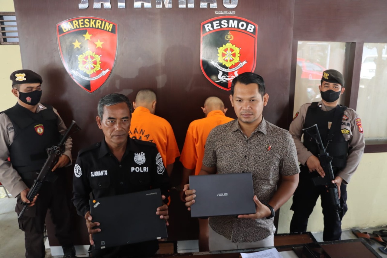 Polresta Palangka Raya Berhasil Ringkus Sindikat Pelaku Spesialis Pembobol Rumah Kosong