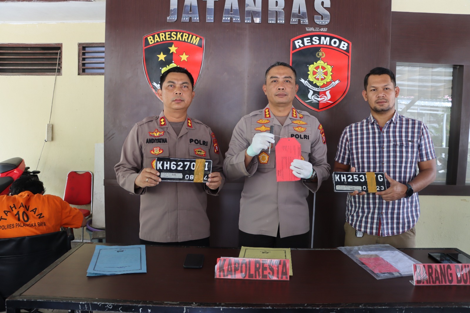 Polres Palangka Raya Ringkus Pelaku Curanmor di Villa Tirta Mas