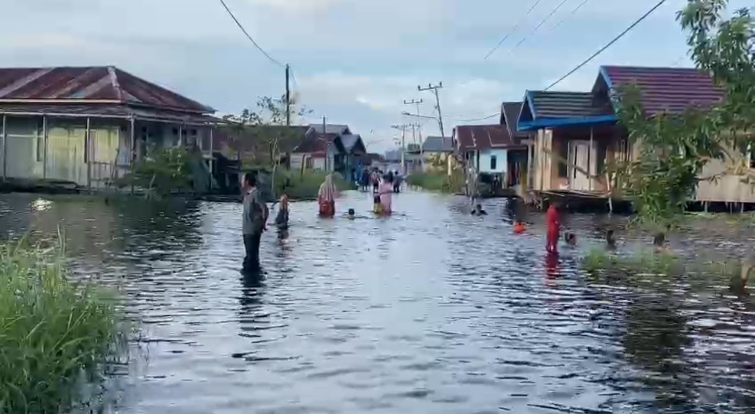 Penanganan Dampak Banjir di Kota Palangka Raya Cukup Baik