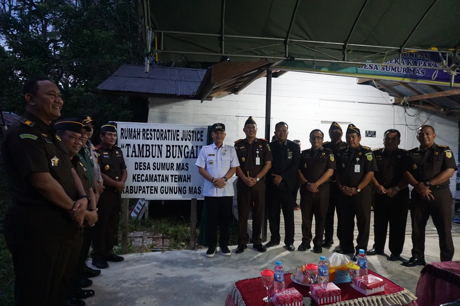Kunjungi Gumas, Kejati Resmikan Rumah Restorative Justice