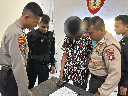 Meresahkan, Ditsamapta Polda Kalteng  Amankan Lima ABG Saat Pesta Lem Fox
