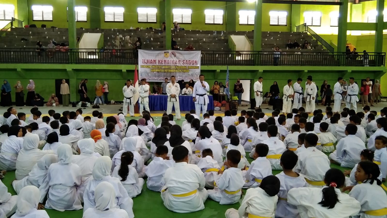 Ratusan Karateka Inkanas Ikuti Ujian Kenaikan Sabuk