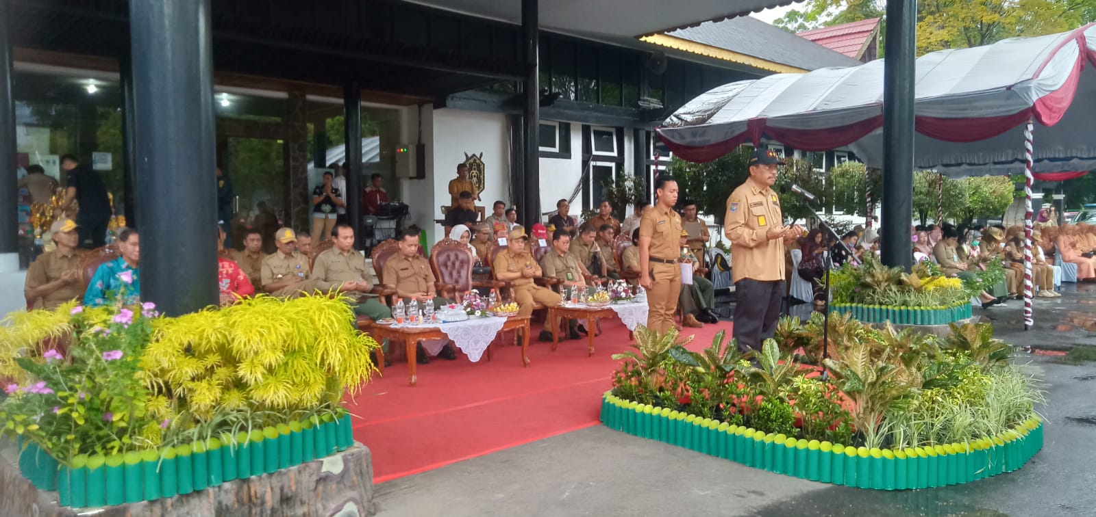 Dinas Kehutanan Provinsi Kalteng Gelar Upacara Peringatan Hari Bakti Rimbawan ke-40