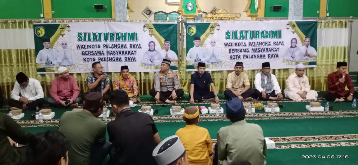 Safari Ramadhan, Wali Kota Palangka Raya Kunjungi Mesjid Al-Husna