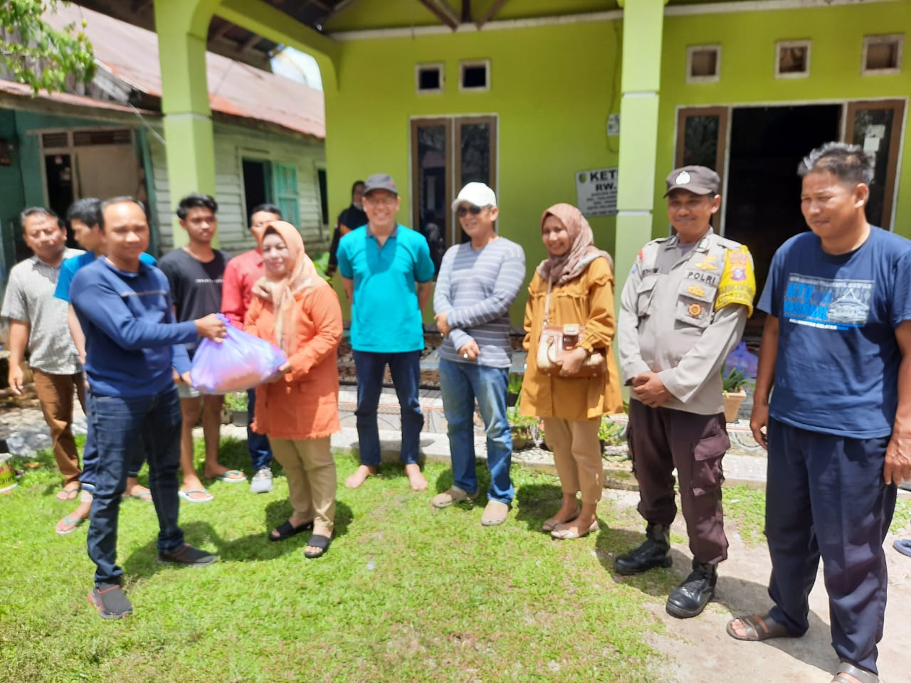 Anggota DPRD Palangka Raya Bersama BPBD Tinjau Lokasi Banjir