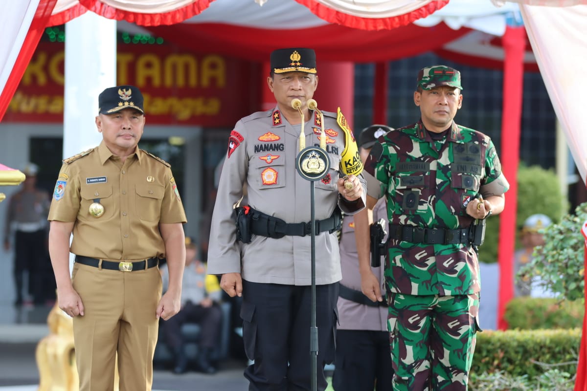 Gelar Pasukan Operasi Ketupat Telabang 2023, Kapolda Kalteng Imbau Masyarakat Taati Aturan Selama Mudik