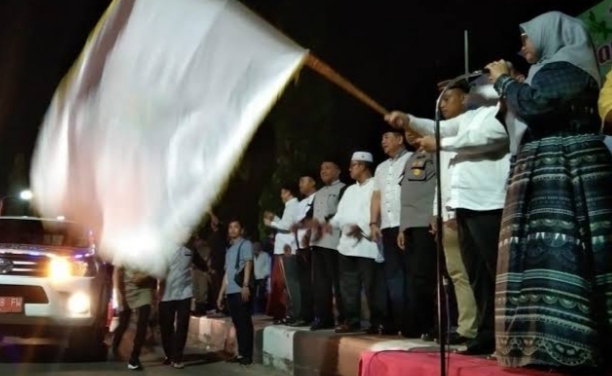 Meriahkan Malam Idul Adha, Bupati Kotim Lepas 90 Peserta Pawai Mobil Hias