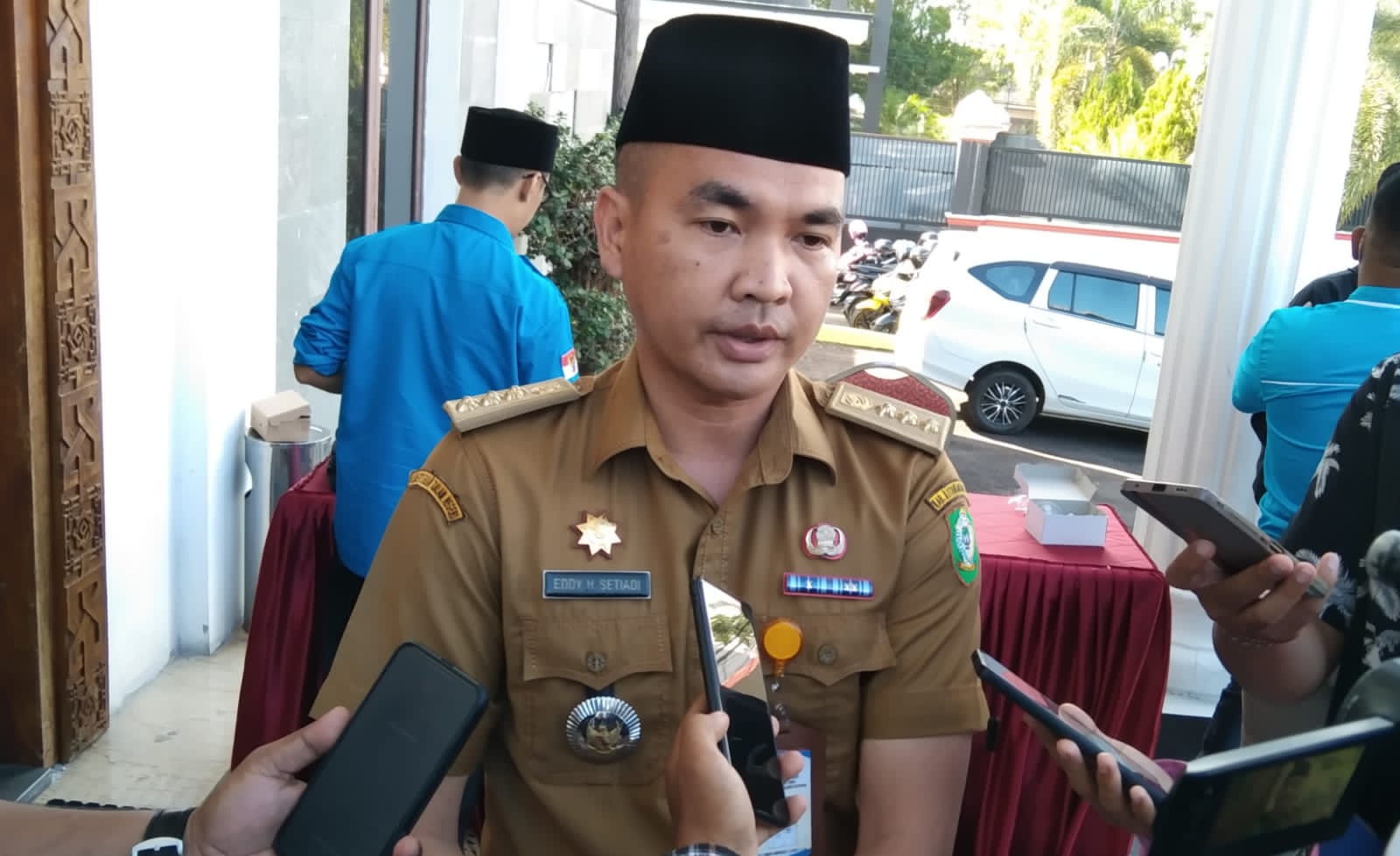 Camat Eddy Minta Warga Jaga Lingkungan dan Tidak Membakar Lahan Sembarangan