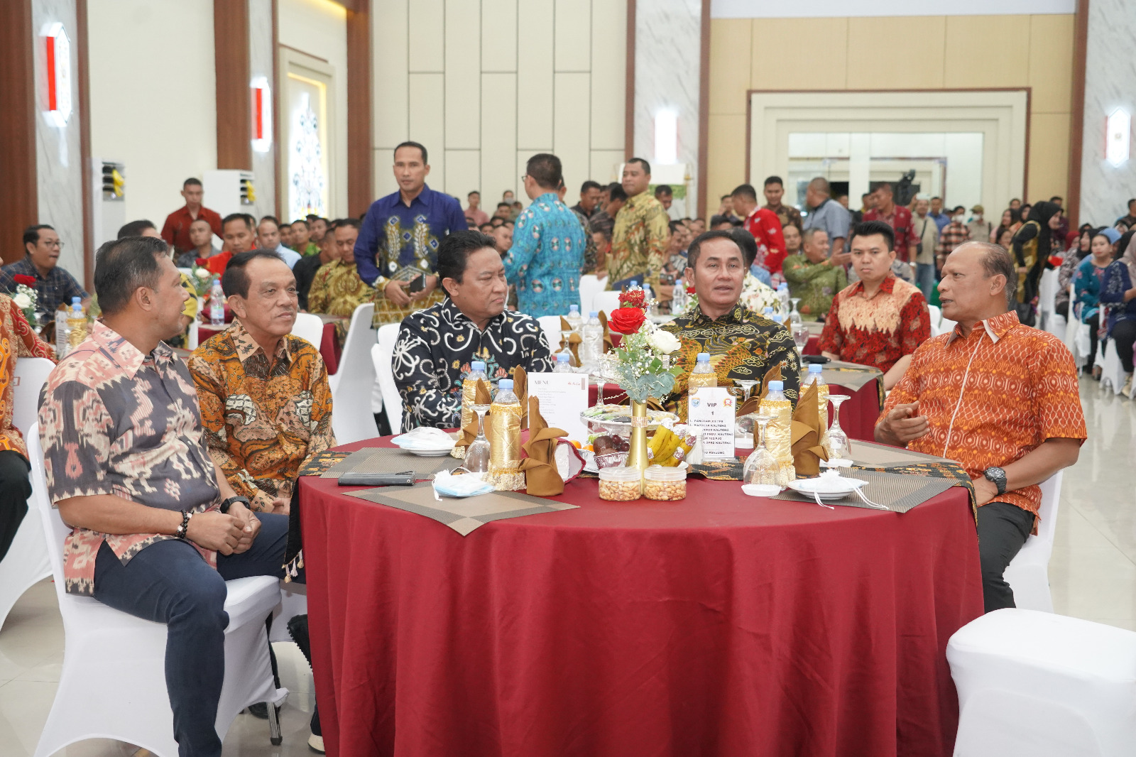 Danrem 102/Pjg Ikuti Acara Malam Akrab Pangdam XII/Tpr bersama Forkopimda Provinsi Kalteng