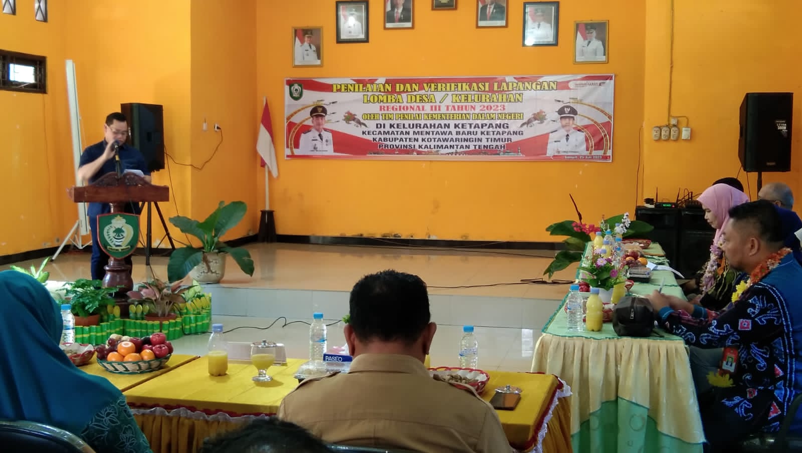 Halikinnor Sambut Tim Penilai Lomba Kelurahan Tingkat Regional III dari Kemendagri