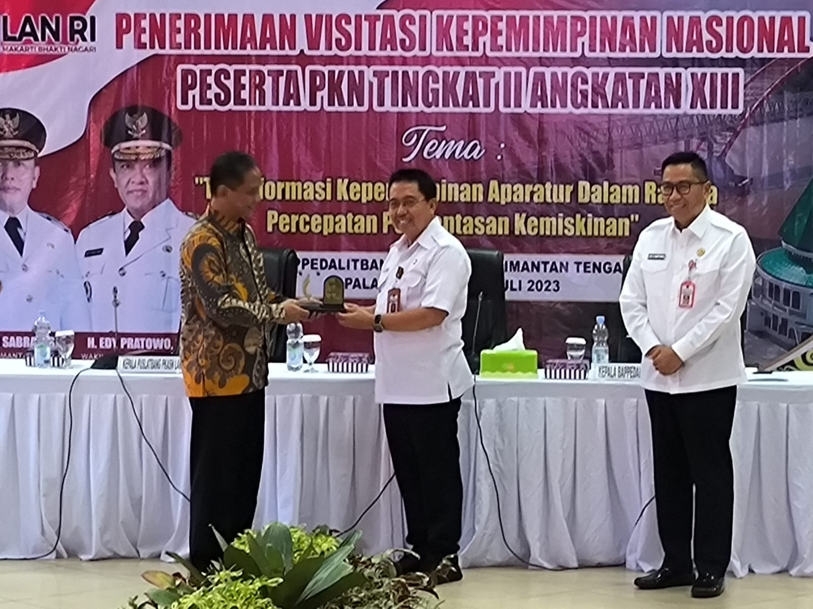 Bappedalitbang Kalteng Gelar Kegiatan Penerimaan Visitasi Kepemimpinan Nasional