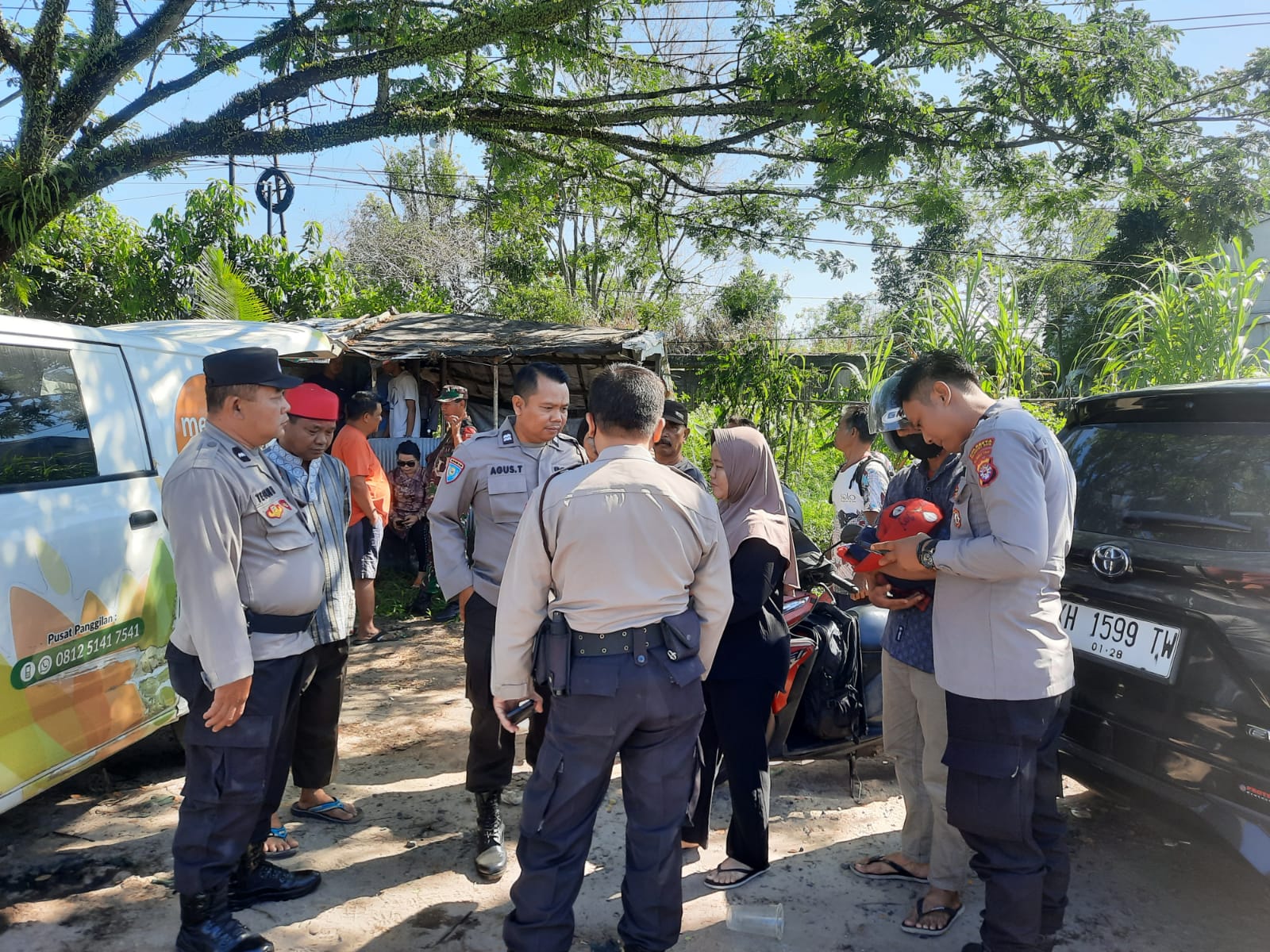 Jukir Temukan Jenazah Pria Tak Dikenal di Sebuah Pondok Kayu