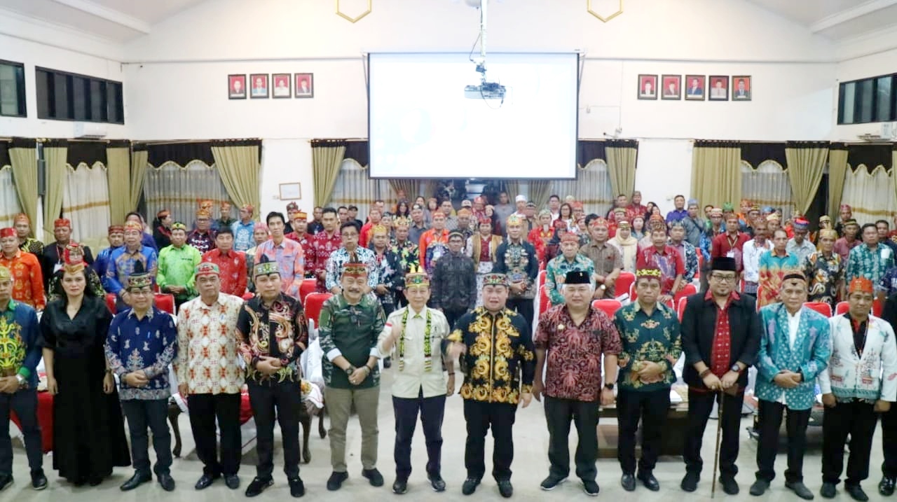 H.Halikinnor Terpilih Menjadi Ketua Umum DAD Kotawaringin Timur Periode 2023-2028