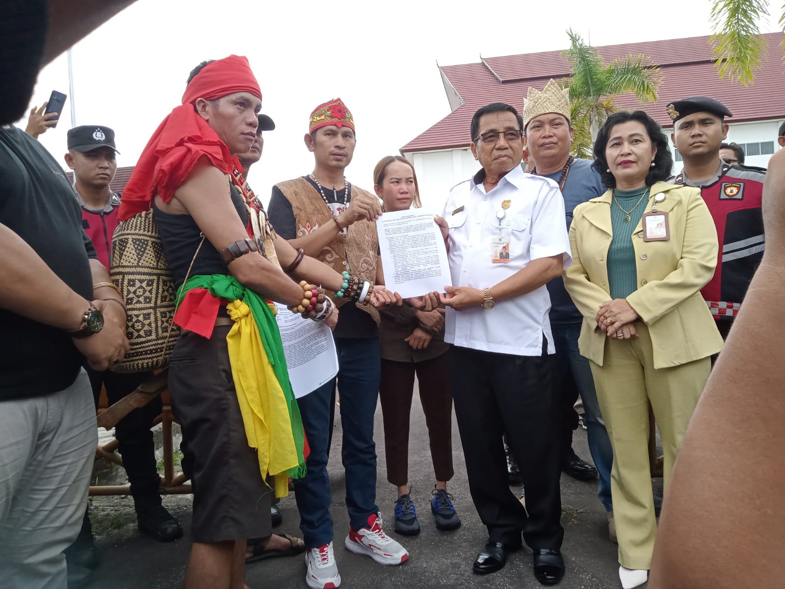 Ini Tuntutan Aksi Damai Aliansi Masyarakat Terhadap Permasalahan PT.BMB
