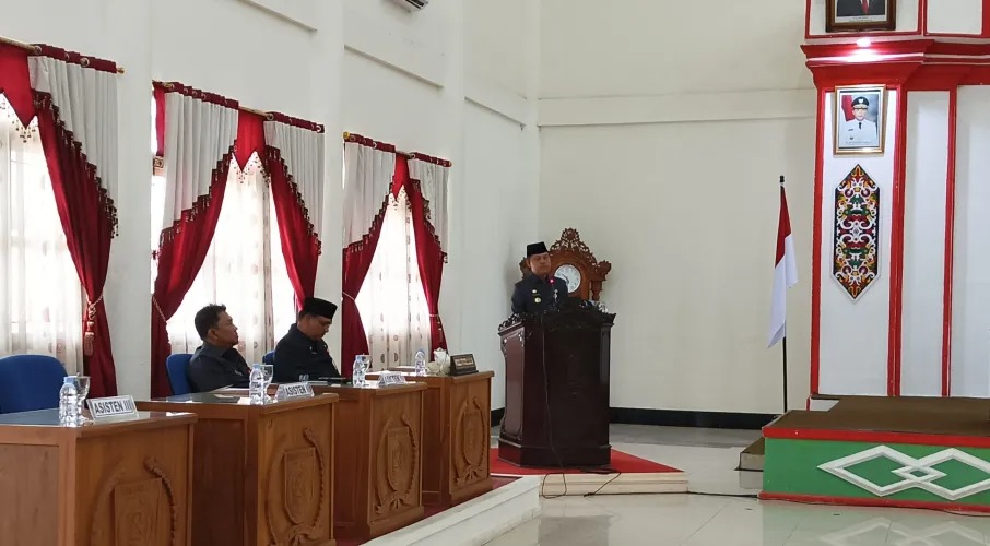 Pj. Bupati Barsel Geram Teekait Indikator Kenirja Dibawah Standar Nasional