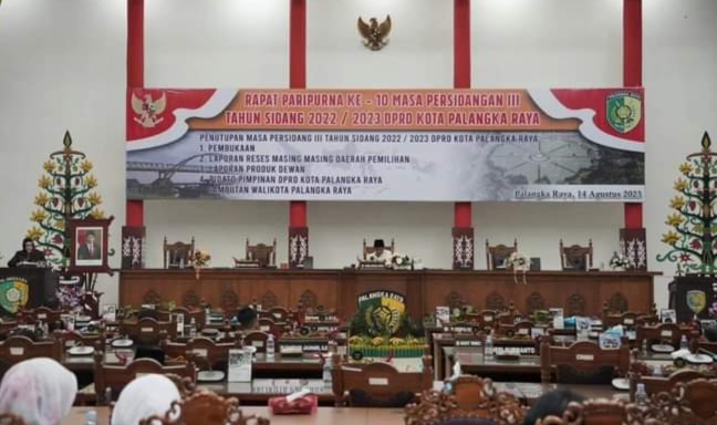 Sidang Paripurna ke I, DPRD dan Pemko Palangka Raya Bahas Perencanaan Program dan Raperda Tahun 2023