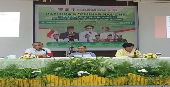 Pemuda Katolik Harus Pahami Dunia Perpolitikan Jelang Pemilu 2024