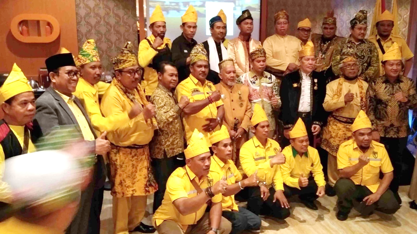 DPC.Laung Kuning Banjar Sampit Peringati Milad Pertama, Ini Harapan Bupati Kotim