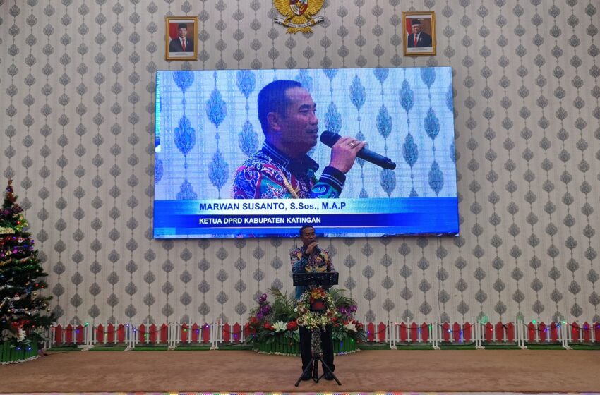 DPRD Katingan Gelar Ibadah dan Perayaan Natal