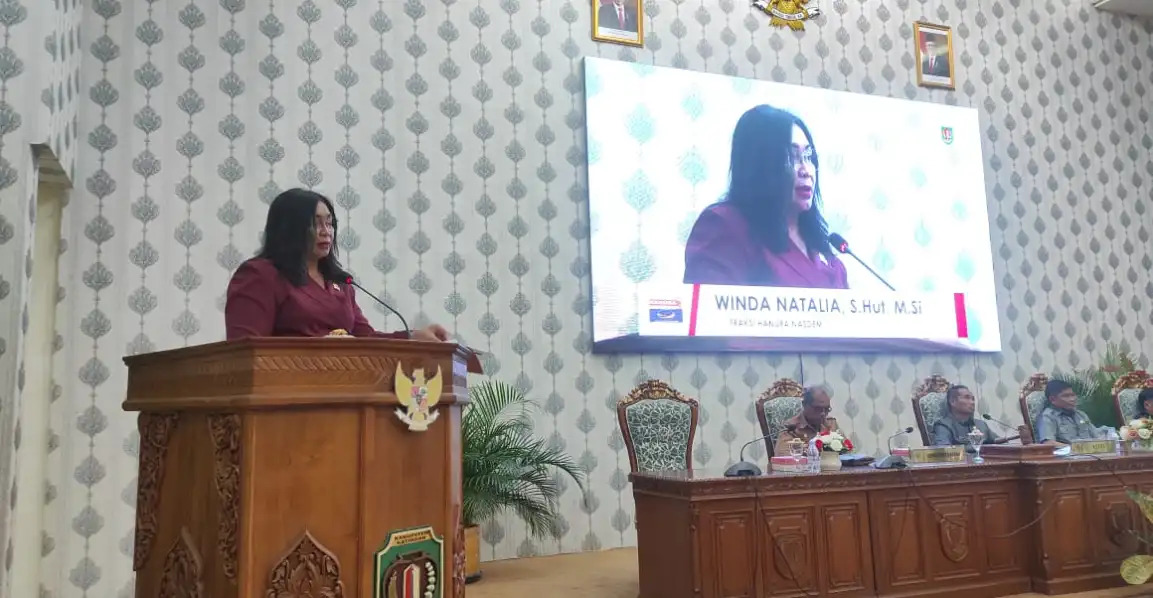 Fraksi Hanura-Nasdem Tinggalkan Catatan Untuk Pemda Terdapat Raperda RPJPD