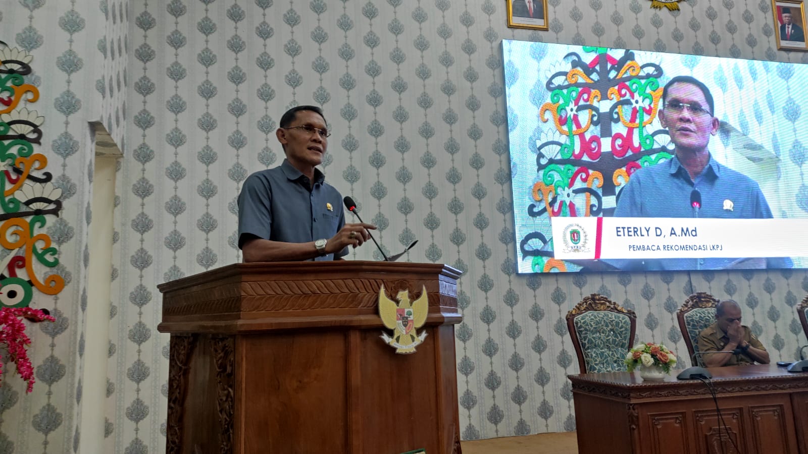 DPRD Sampaikan Rekomendasi Kepada Pemkab Katingan Dalam Penyelenggaran Pemerintahan