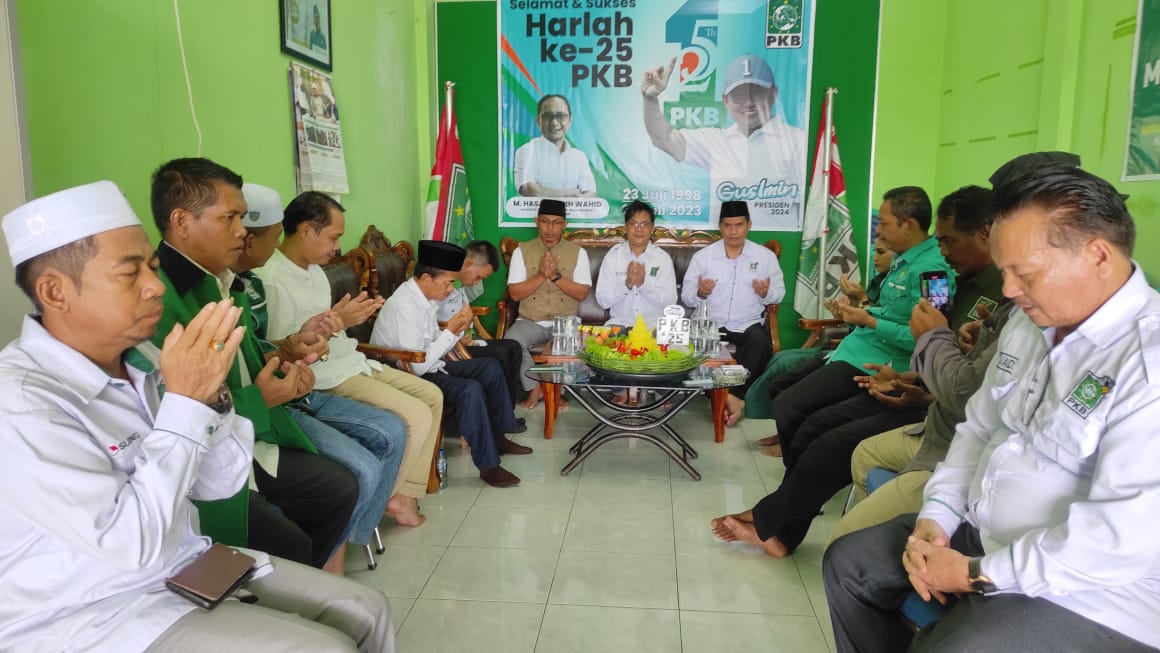 Peringati Harlah Ke-25, DPC PKB Katingan Gelar Syukuran Dan Doa Bersama