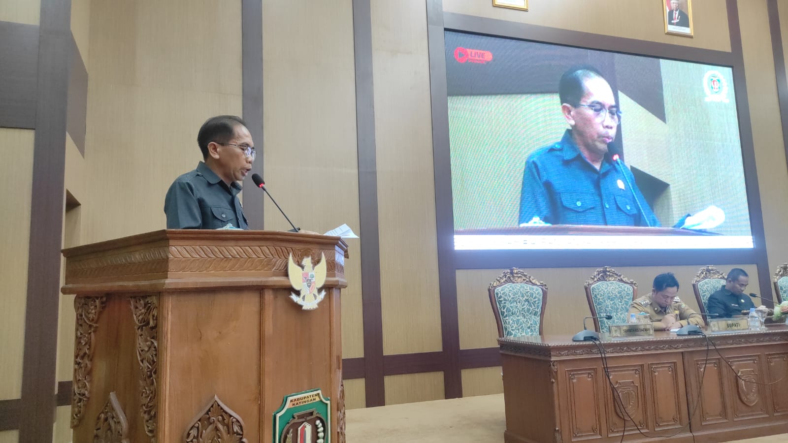 Ini Penekanan Fraksi PDI Perjuangan Kepada Pj. Bupati Saat Paripurna Pemandangan Umum Fraksi