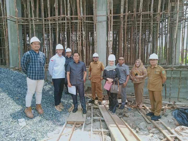 DPRD Palangka Raya Tinjau Pembangunan Sekolah di Kelurahan Panarung