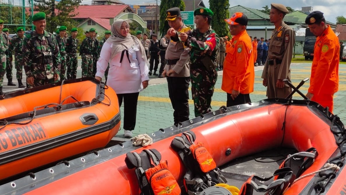 Forkopimda Kotim Gelar Apel Gabungan Antisipasi Bencana