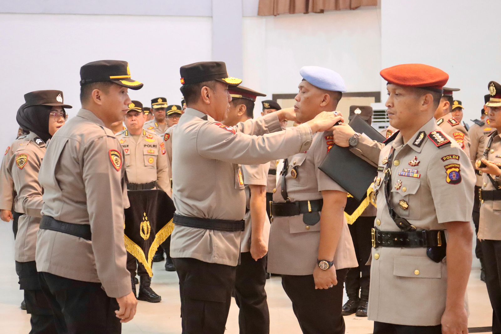 Kapolda Pimpin Setijab Pejabat Utama Polda Kalteng