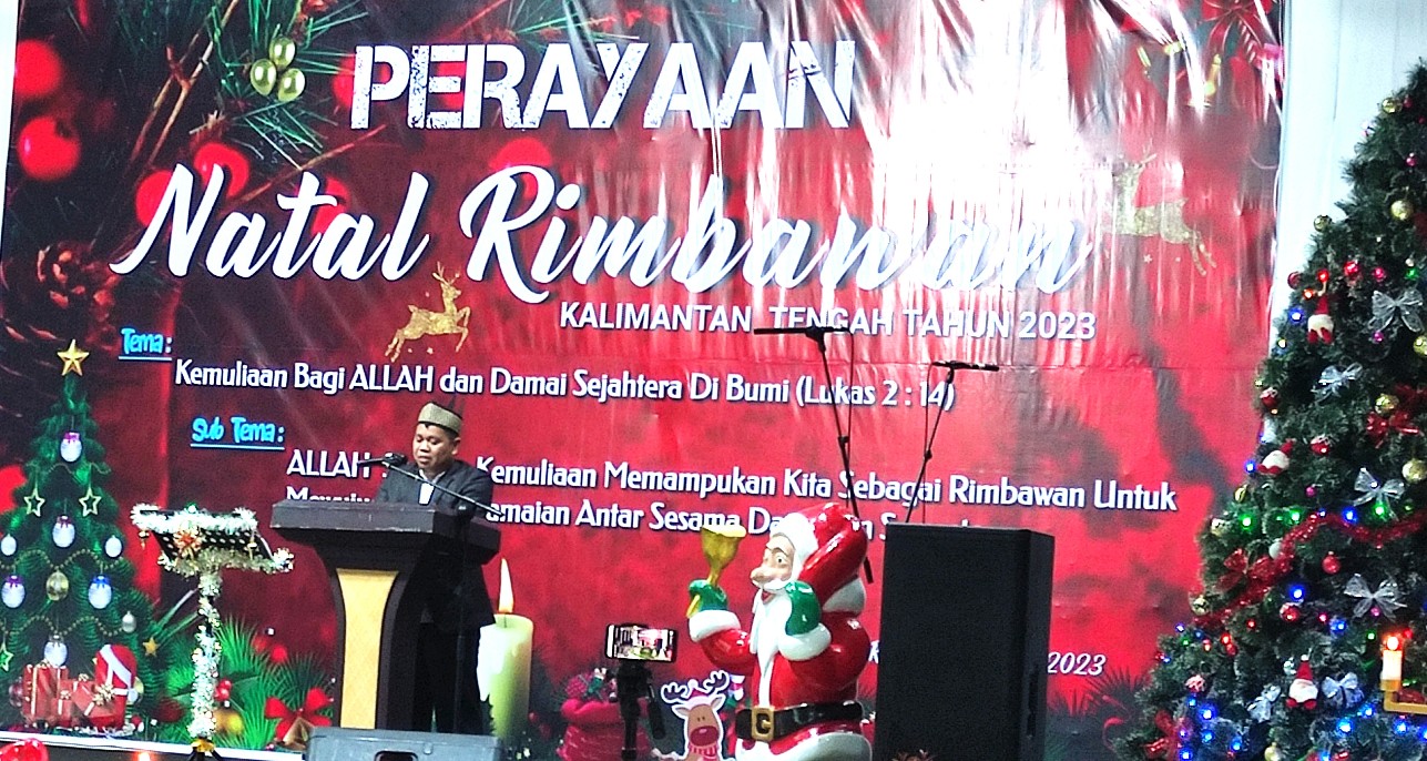 Dinas Kehutanan Provinsi Kalteng Gelar Perayaan Natal Rimbawan